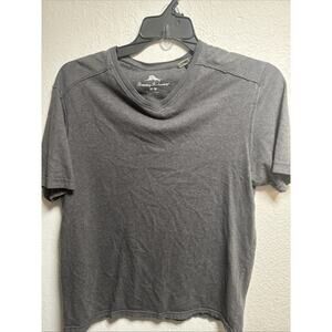 Tommy Bahama Shirt Mens Medium Short Sleeve Crew Neck Stretch 100% Cotton